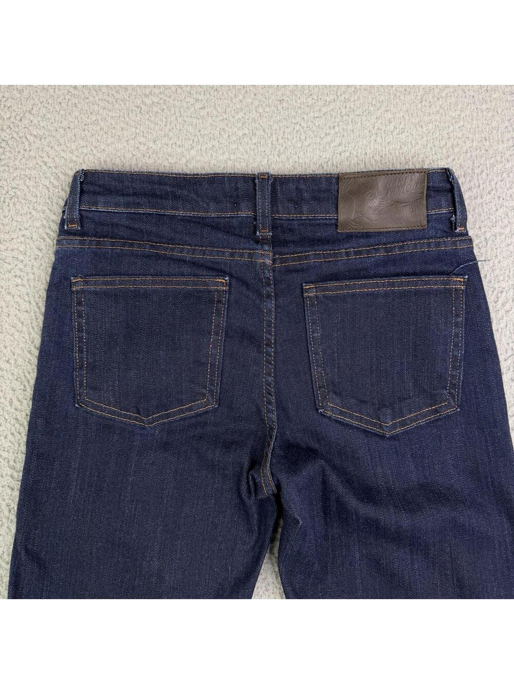 Naked & Famous  Cropped Skinny Indigo Power Stretch Jeans 28x25 Japanese Selvage